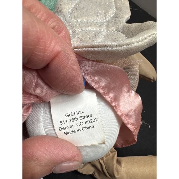 Go By Goldbug Inc. Floral Fairy Doll With Wings & Pink Ballet Slippers Brown Gre - Picture 4 of 7